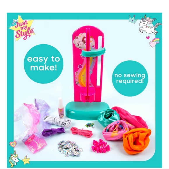 Just My Style Scrunchie Maker Craft Kit - Picture 2 of 8